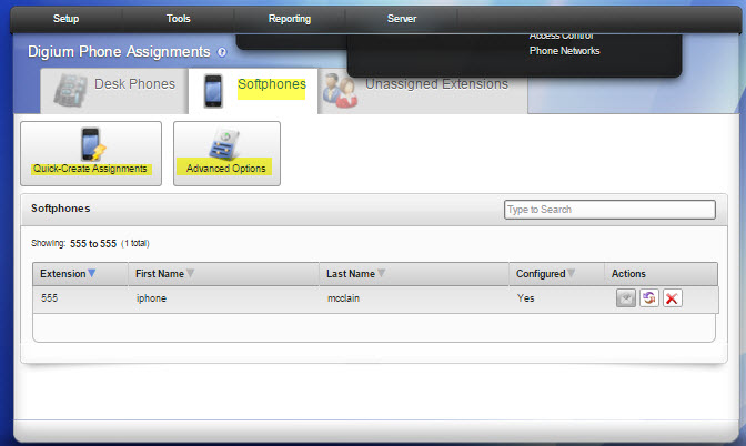 Softphone Assignment